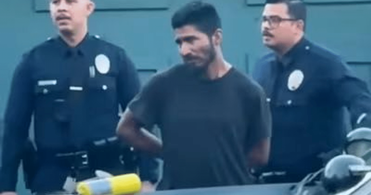 Detención de inmigrante indocumentado durante incendios en California