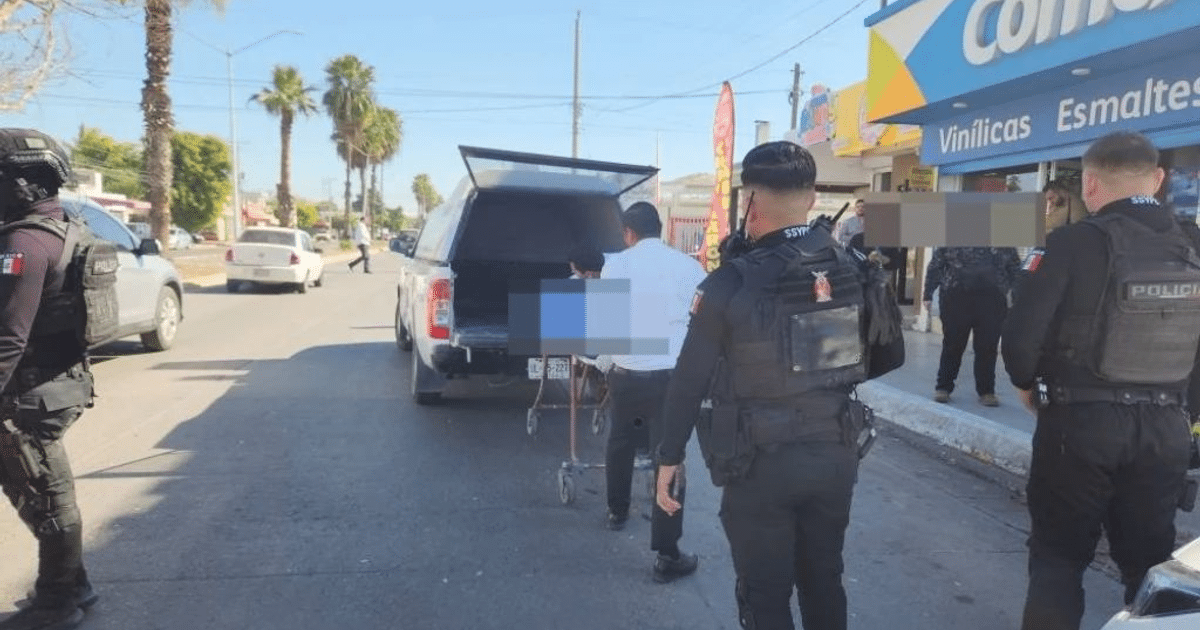 Imagen de un establecimiento de pinturas en Los Mochis, lugar del fallecimiento de Marisol “N.”