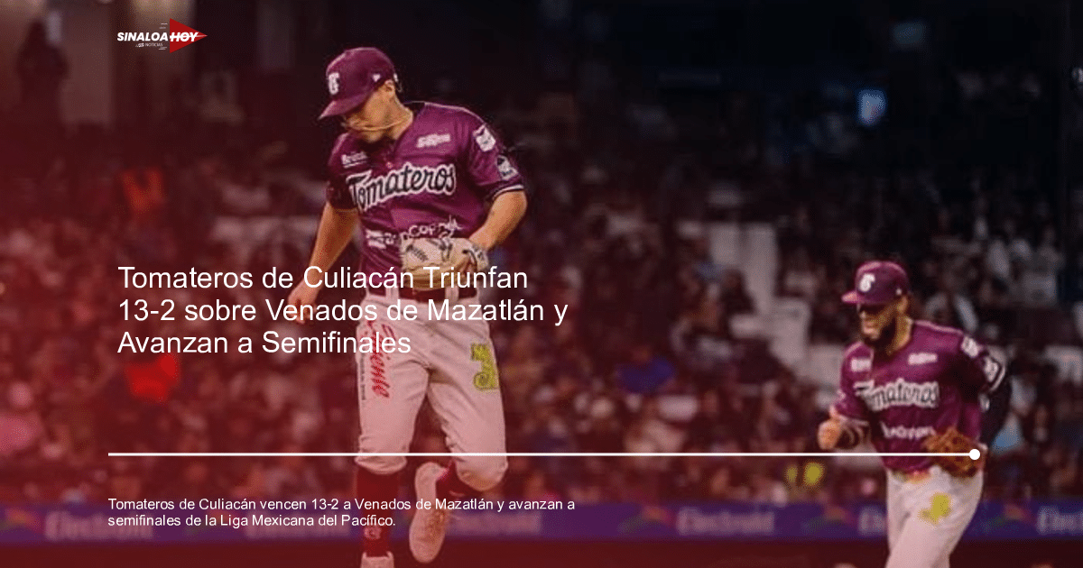 Dos jugadores de los Tomateros de Culiacán en el campo durante un partido, con uniformes morados y una multitud en las gradas.
