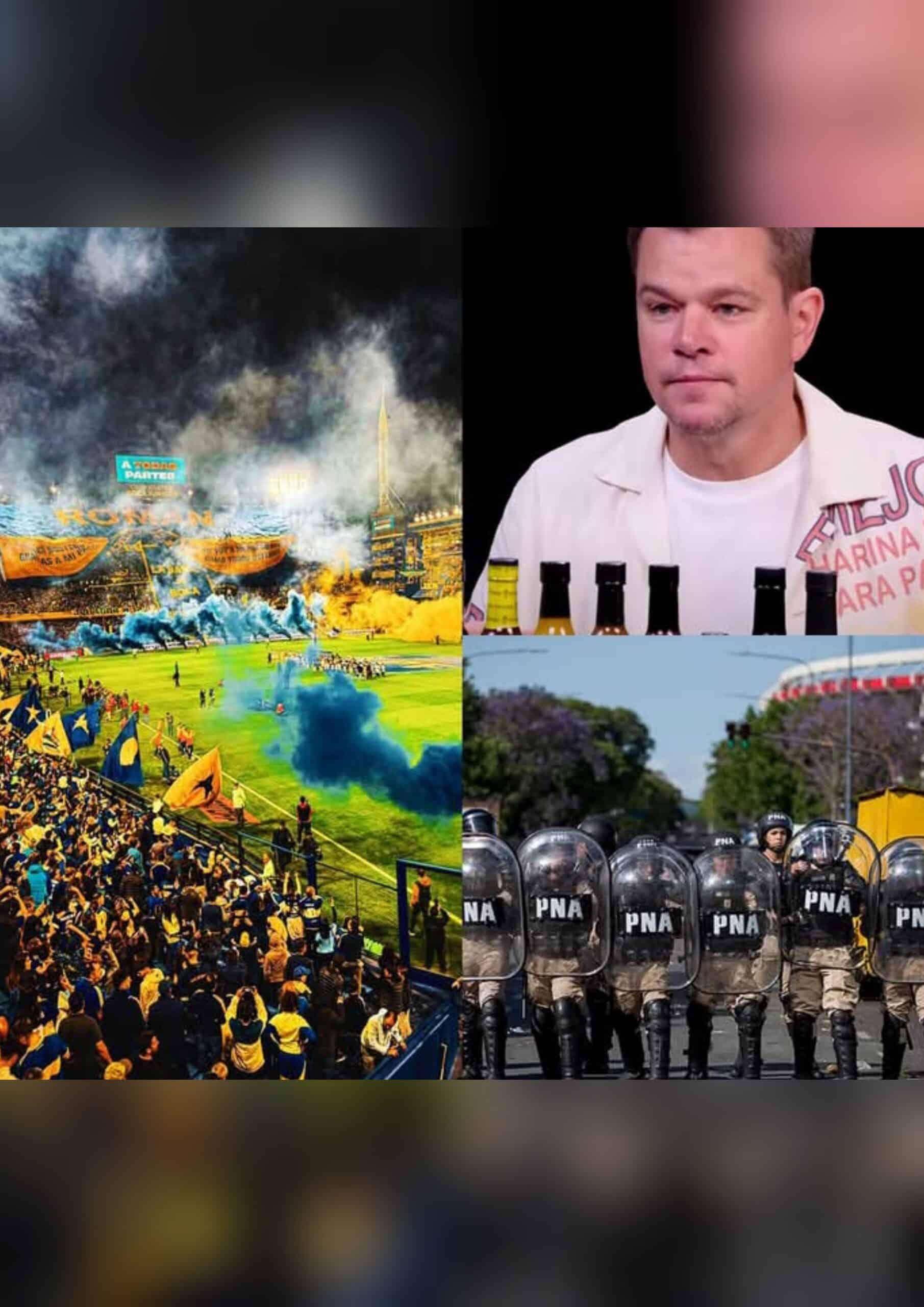 Boca Juniors, Cultura Argentina, experiencia personal, Fútbol, Matt Damon