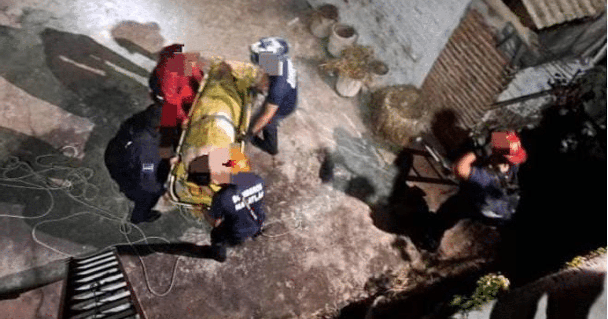 Rescate de ciclista en Mazatlán tras caída en el Cerro del Vigía