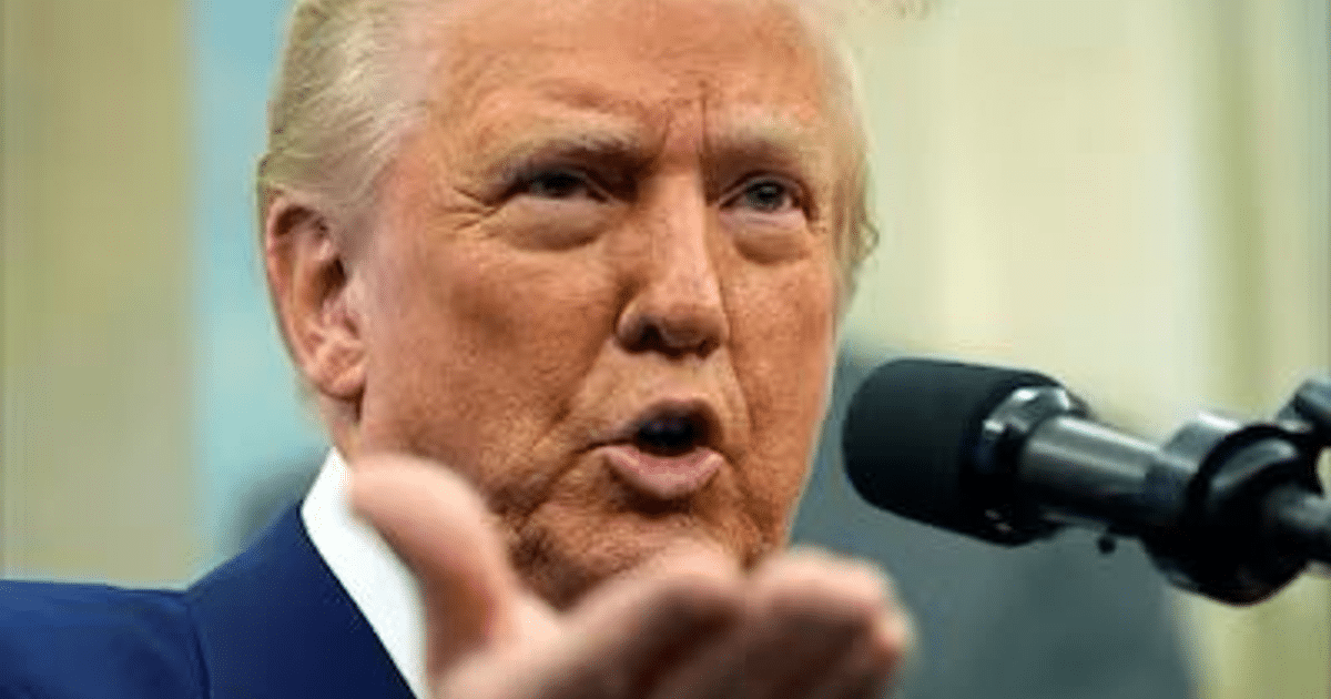 Donald Trump y Emmanuel Macron en conferencia sobre aranceles y política exterior