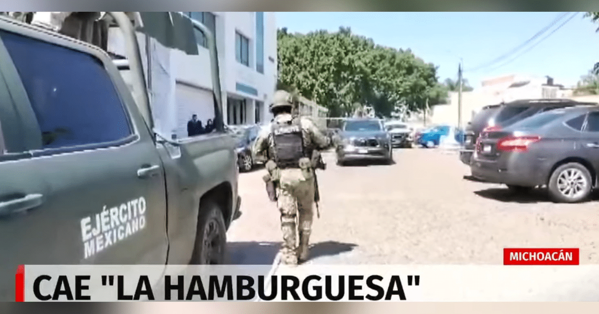 Soldado del Ejército Mexicano en Zacapu, Michoacán, durante operativo de seguridad.
