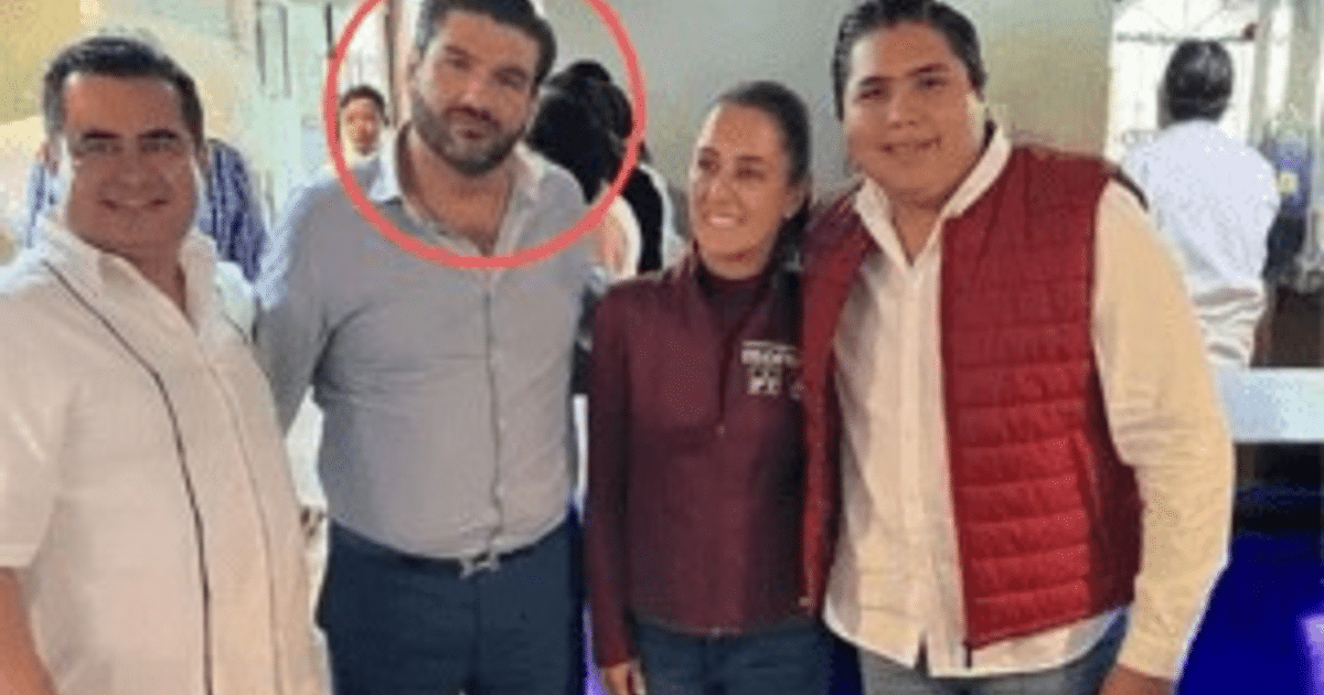 Claudia Sheinbaum en evento de campaña junto a Juan Pablo Penilla