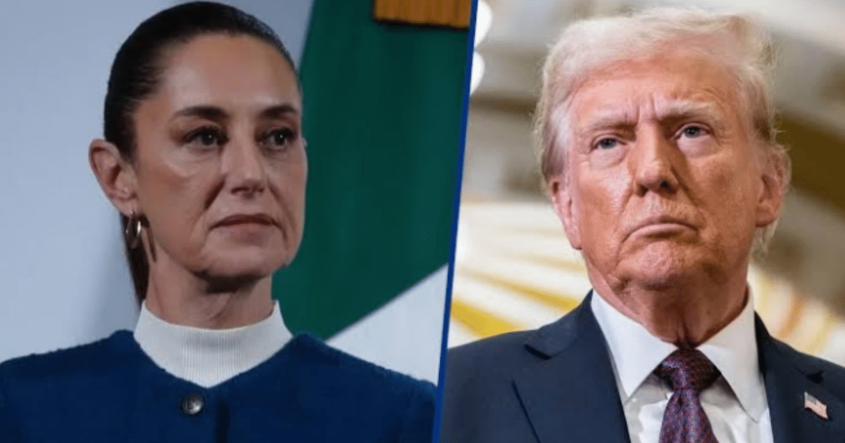 Dos líderes en la campaña antidrogas contra el fentanilo, en un contexto formal.