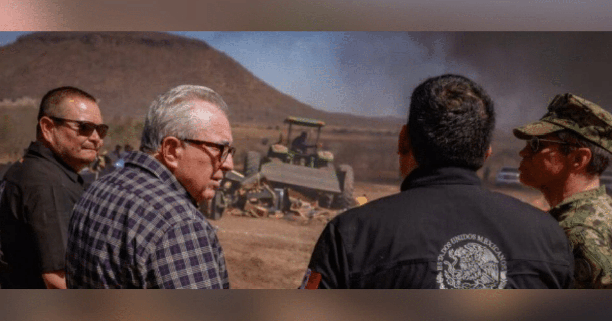 Autoridades supervisan operativo de incineración y destrucción de objetos en Culiacán