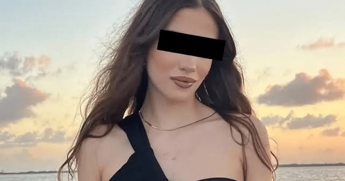 Policía arrestando a una mujer en Ciudad de México tras un incidente violento en Park Pedregal.