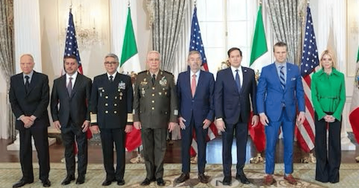 Funcionarios mexicanos y estadounidenses en reunión bilateral sobre seguridad en Washington, D.C.