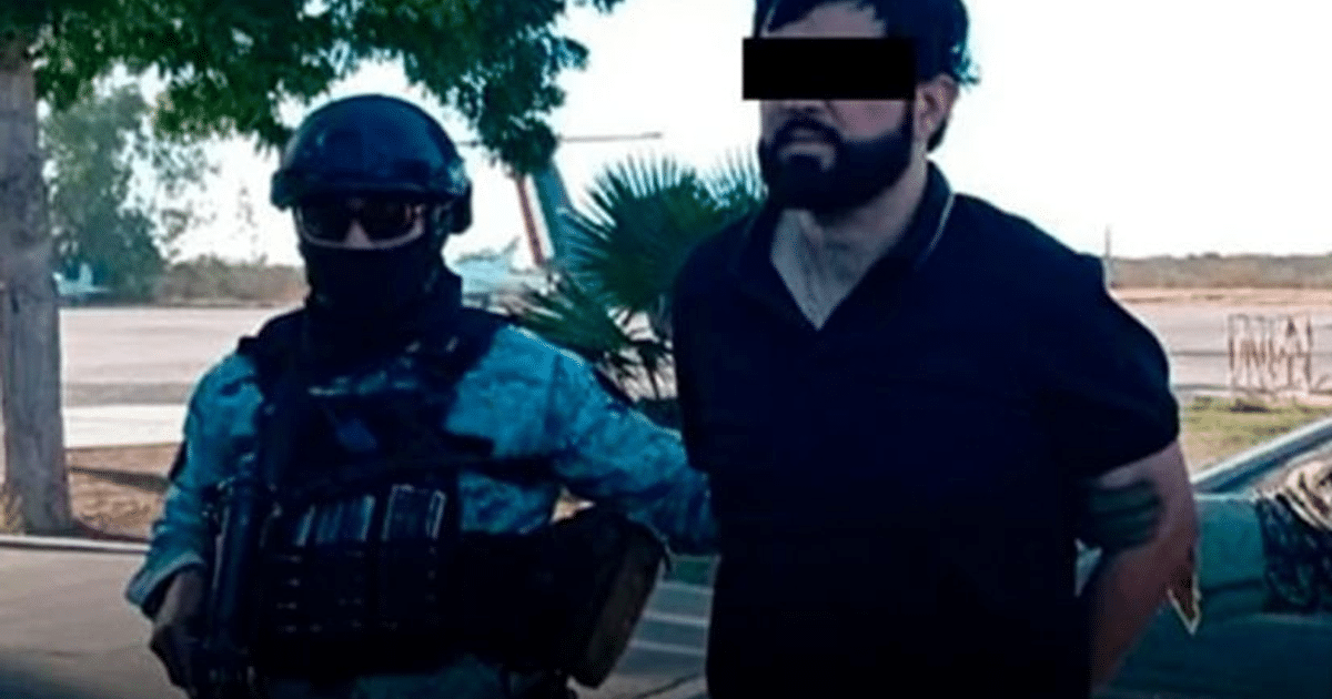 Hombre detenido en operativo federal en Sinaloa junto a oficial militar