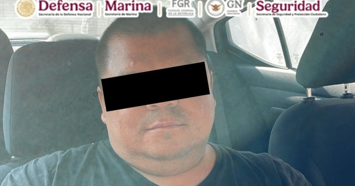 Operativo de seguridad en Cuernavaca para la detención de Roberto 'N'.