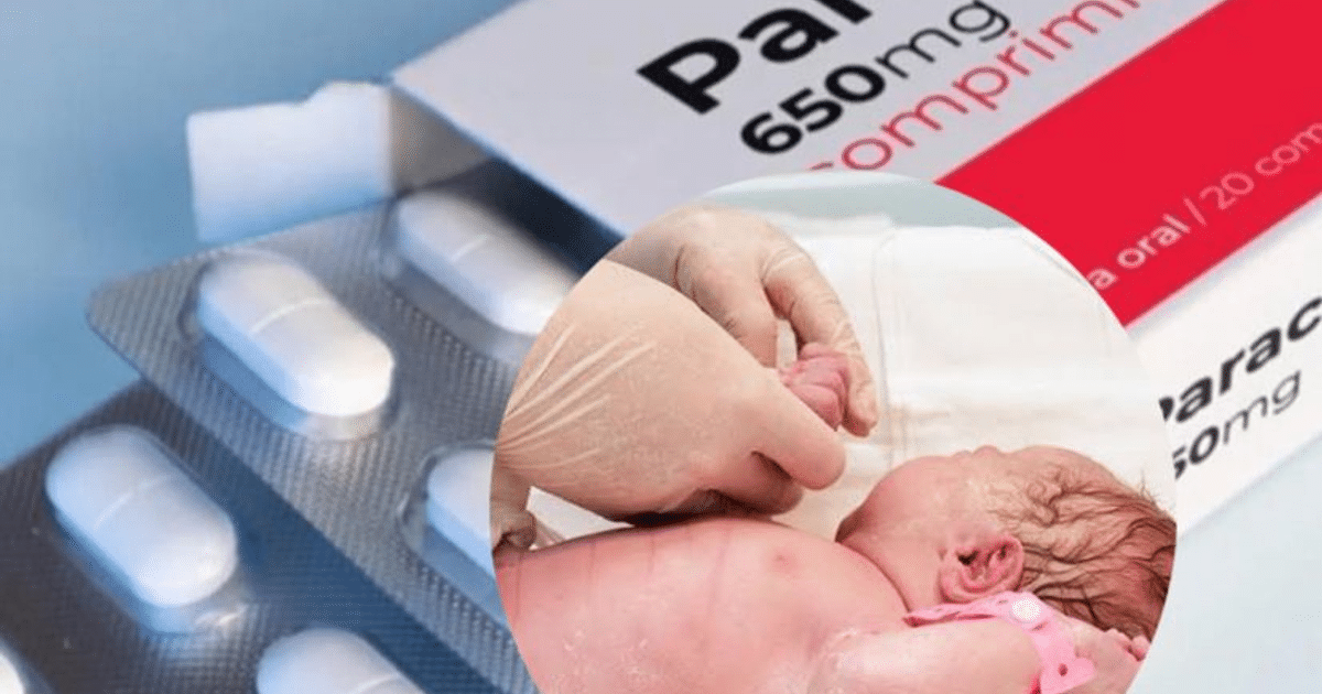 Blister de paracetamol y mano sosteniendo brazo de recién nacido, relacionado con intoxicación infantil en Navolato.