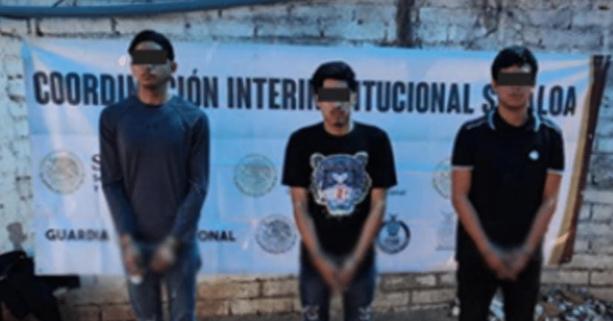 Operativo en Mazatlán con detenciones y aseguramiento de armas