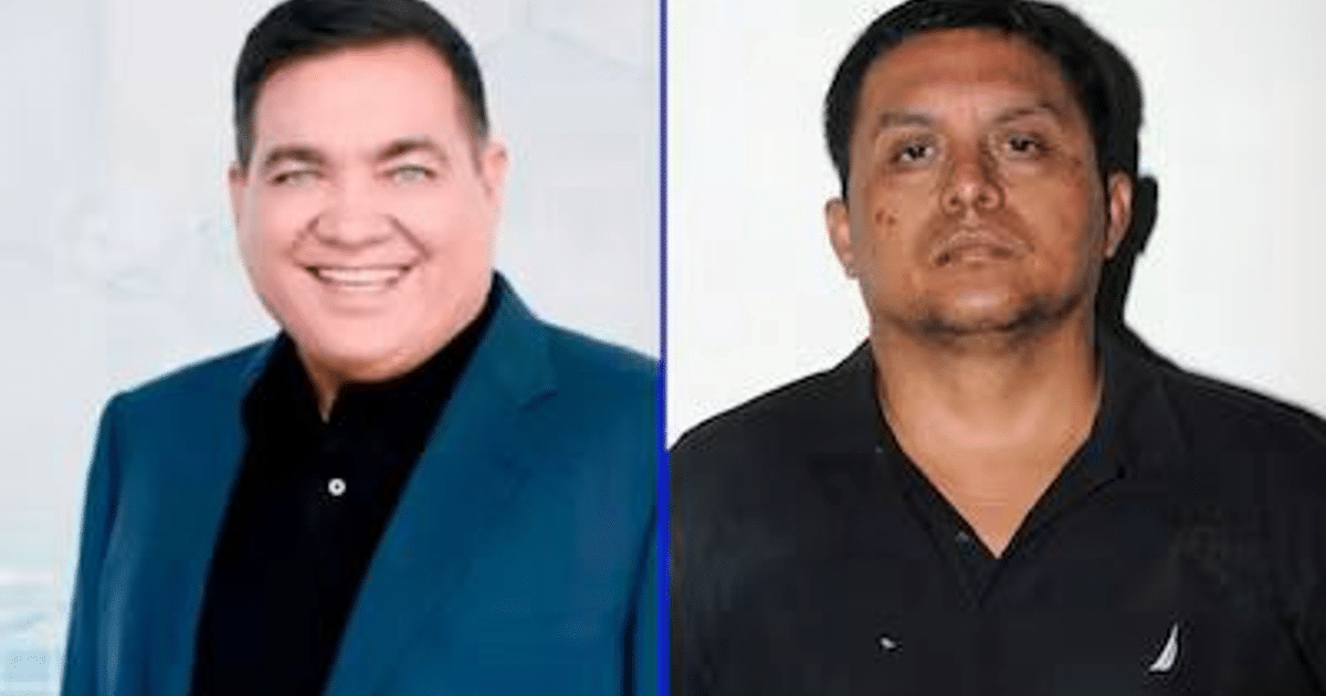 Retratos de dos hombres, uno sonriente y otro serio, relacionados con un caso legal de alto perfil.