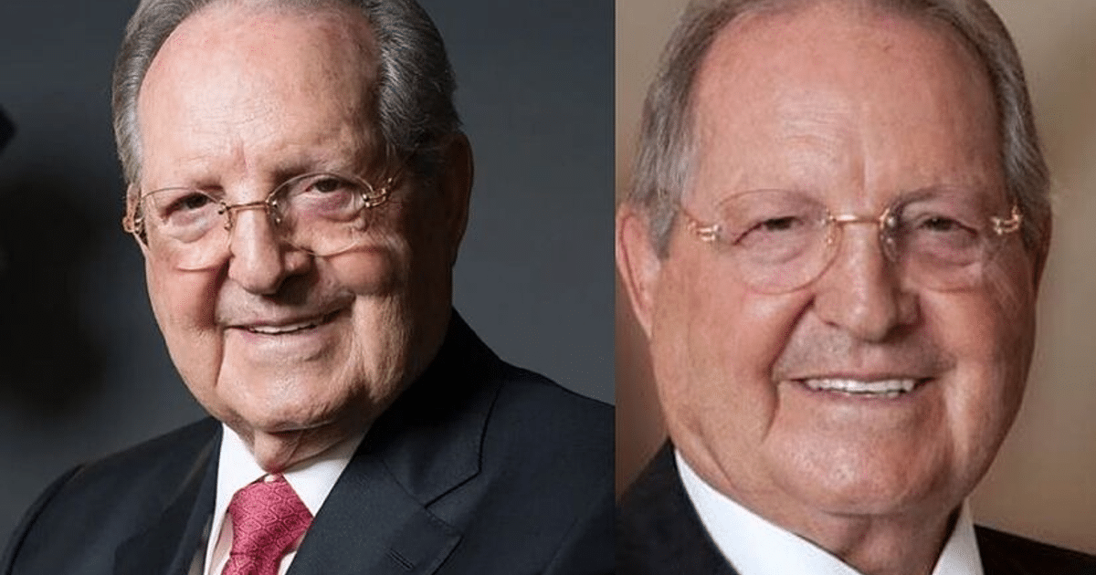 Imagen de Olegario Vázquez Raña, empresario mexicano, fundador del Grupo Ángeles, fallecido a los 89 años.