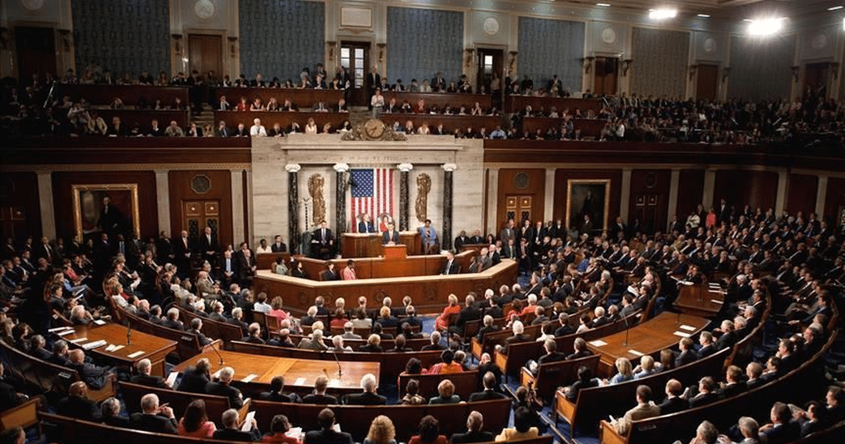 Congreso de EE.UU. discutiendo política comercial y aranceles