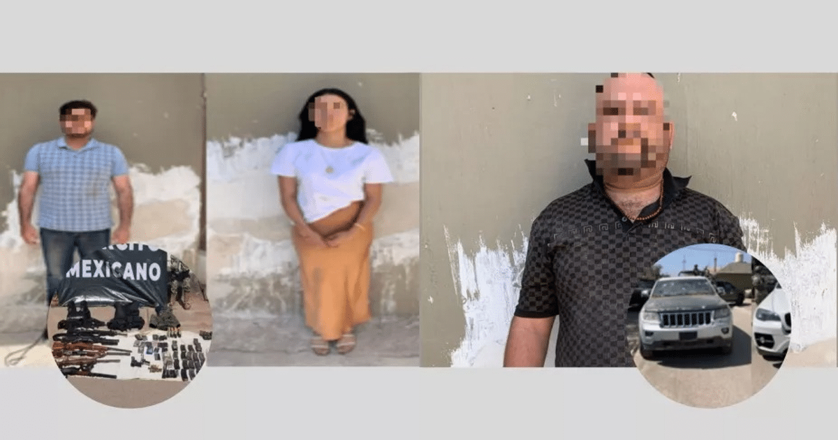 Detención de tres personas en Escuinapa por el Ejército Mexicano