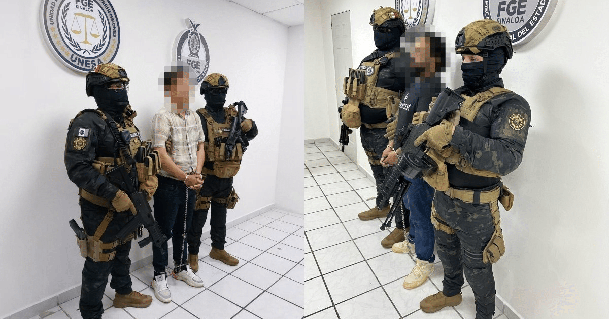 Operativo de seguridad en instalación judicial con individuos armados y personas en custodia