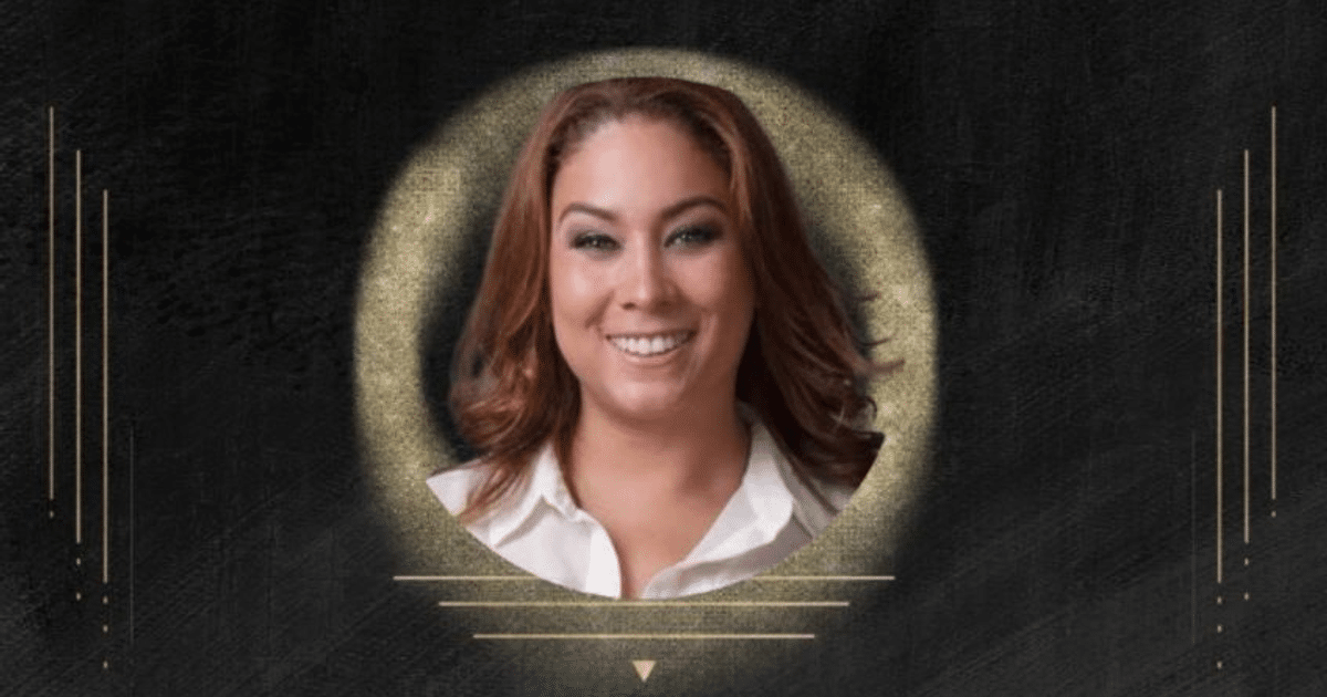 Renata del Castillo, actriz mexicana, en un evento público antes de su diagnóstico de cáncer cervicouterino.