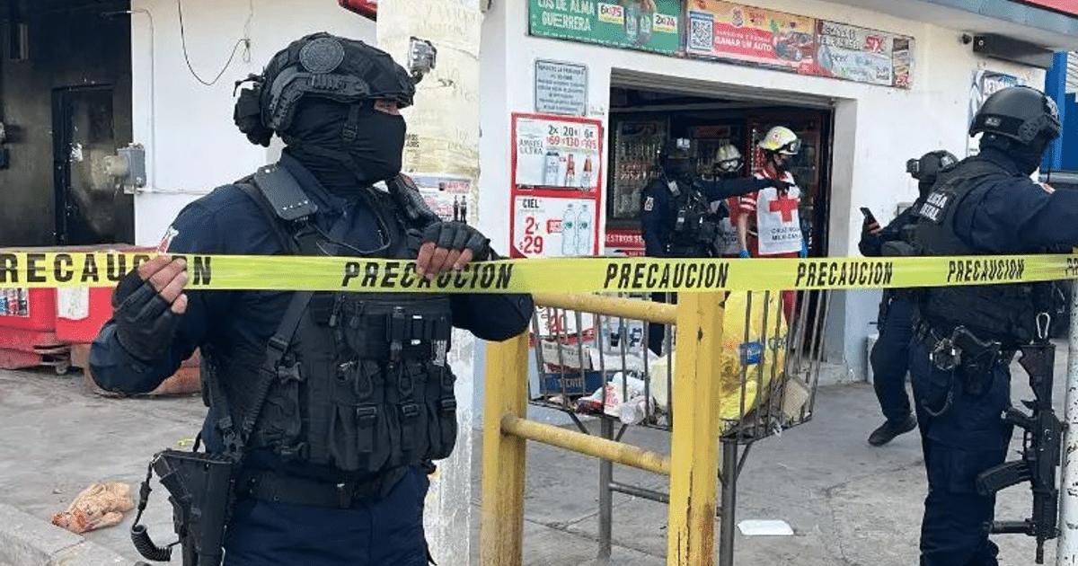 Operativo de seguridad en Culiacán con personal táctico y Cruz Roja tras ataque armado