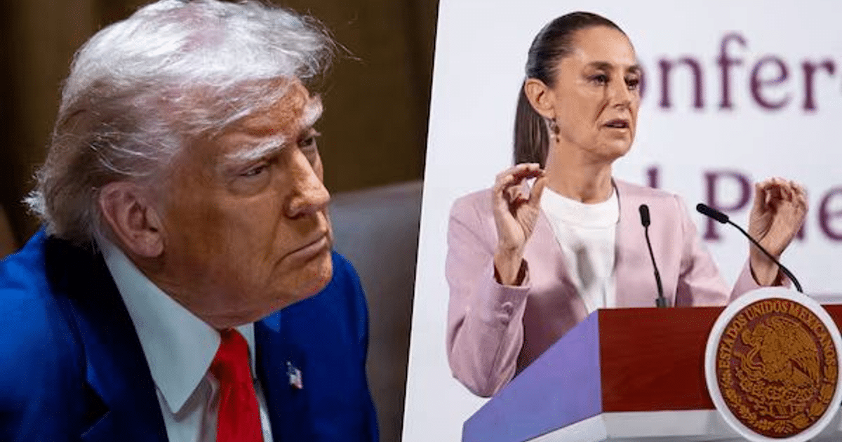 Persona en entorno formal y mujer en podio durante conferencia sobre el Tratado de Aguas.