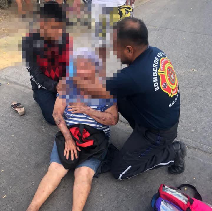 #LesionesGraves, accidente, atropellamiento, bomberos, Mazatlán