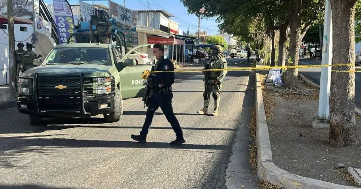 Intervención policial en Culiacán tras ataque armado en marisquería.