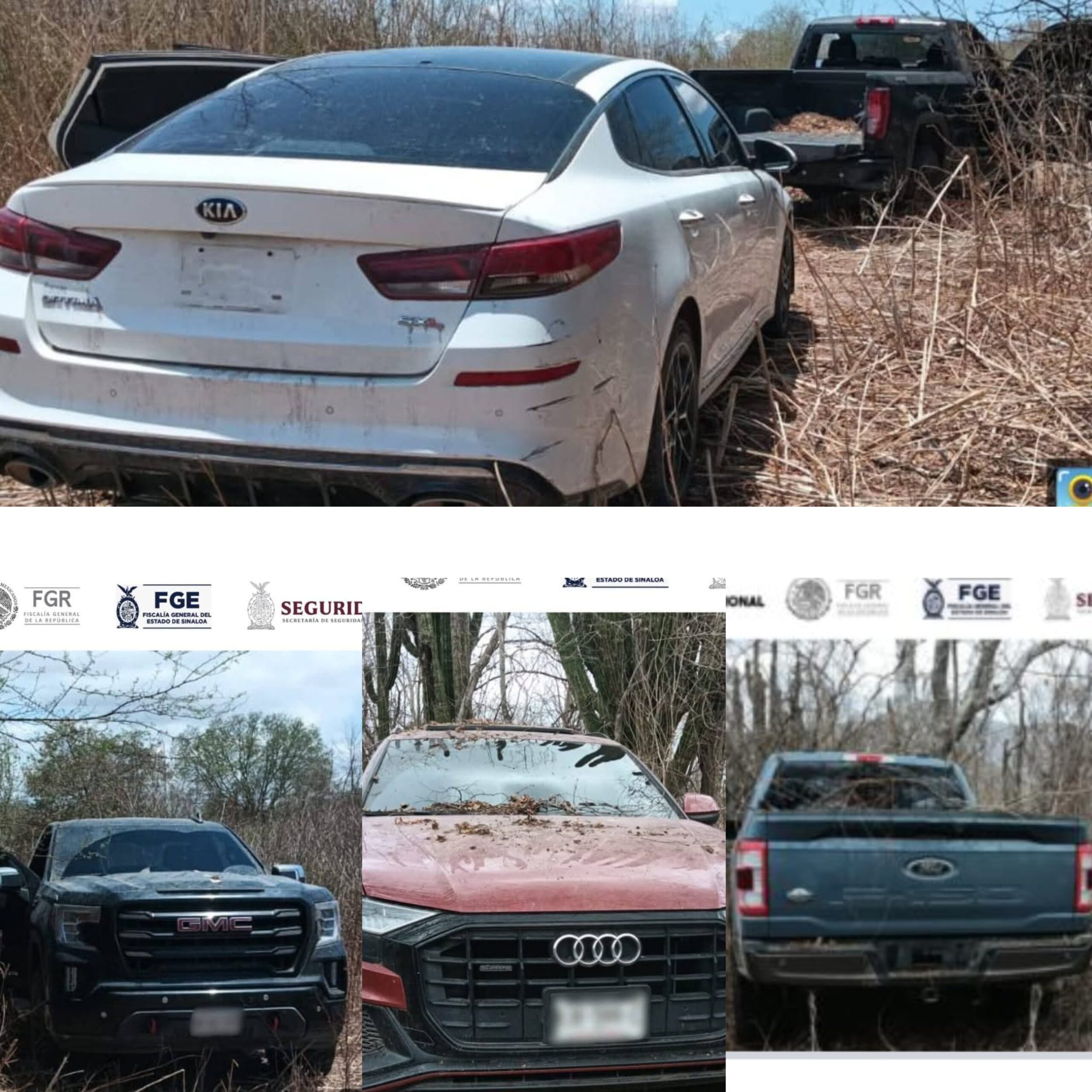 Fiscalía General de la República, Recuperación de vehículos, Robo de vehículos, San Ignacio, Seguridad Publica