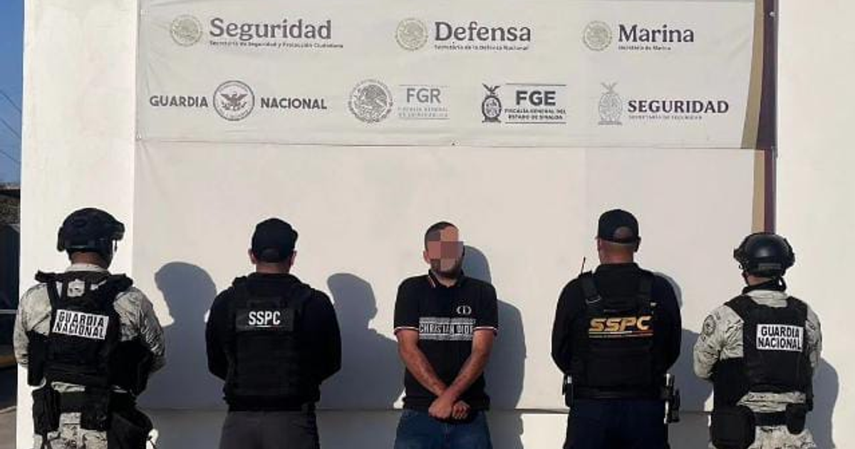 Detención de sospechoso por Guardia Nacional en Culiacán tras ataque armado