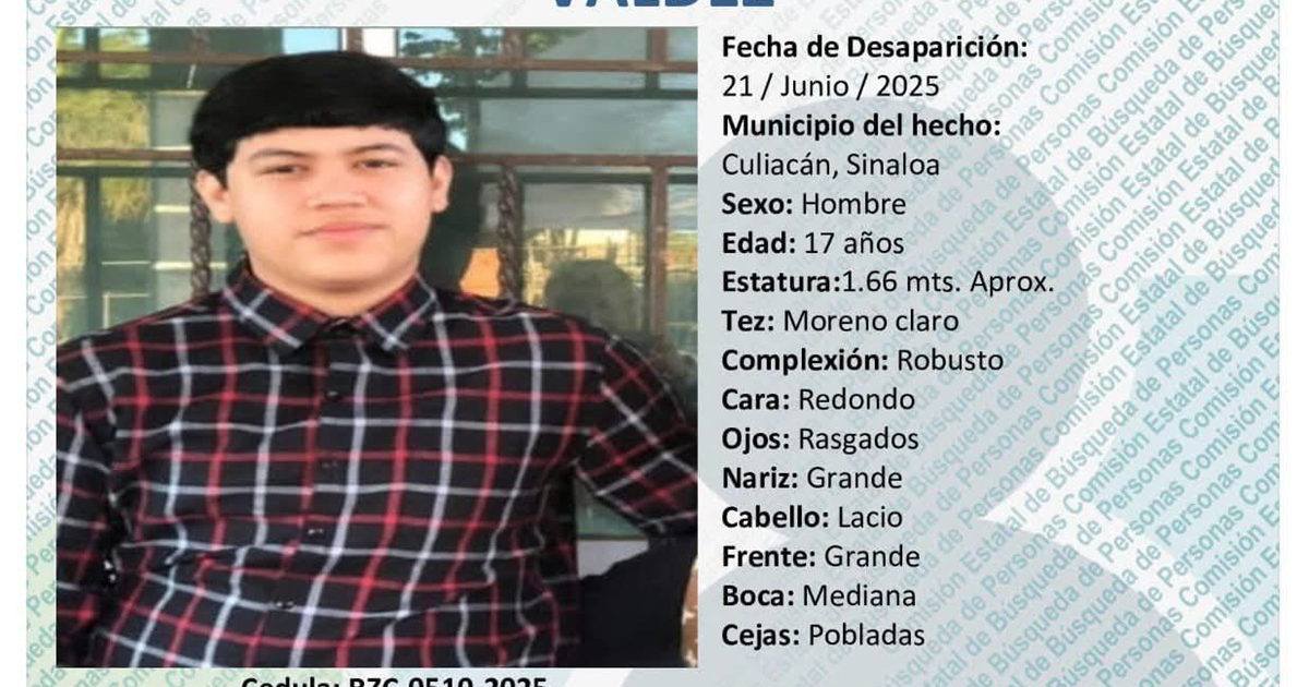 Cartel de búsqueda de Debanhi Gustavo Hernández Valdez, joven desaparecida en junio de 2025.