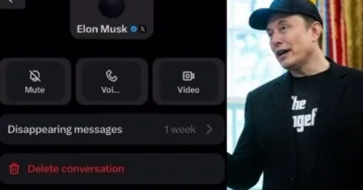 Interfaz de XChat mostrando opciones de mensajería cifrada y llamadas integradas.