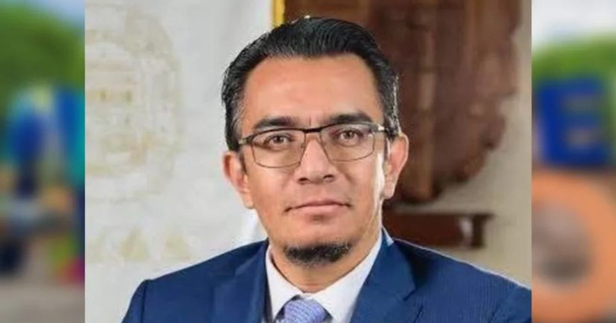 Cancha de baloncesto en el Parque Ecológico de Apaseo el Alto, lugar del homicidio del secretario municipal.