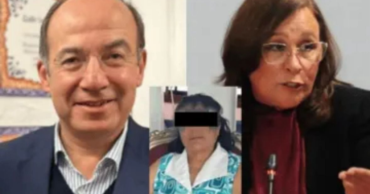 Tres personas en una imagen dividida: hombre sonriente, mujer con rostro cubierto, mujer hablando.