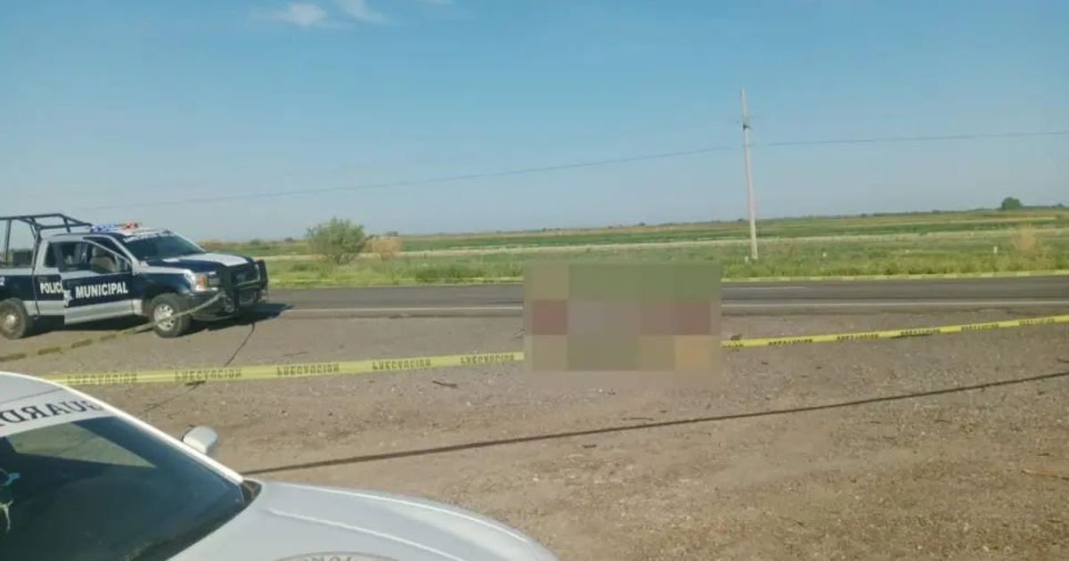 Cuerpos encontrados en la carretera México 15, cerca de El Carrizo, con señales de ejecución.