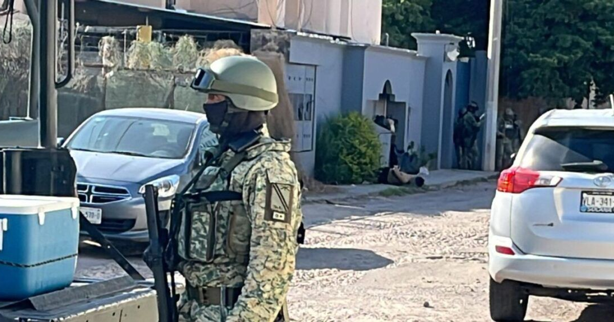 Soldado en operativo de seguridad en Culiacán tras violencia armada