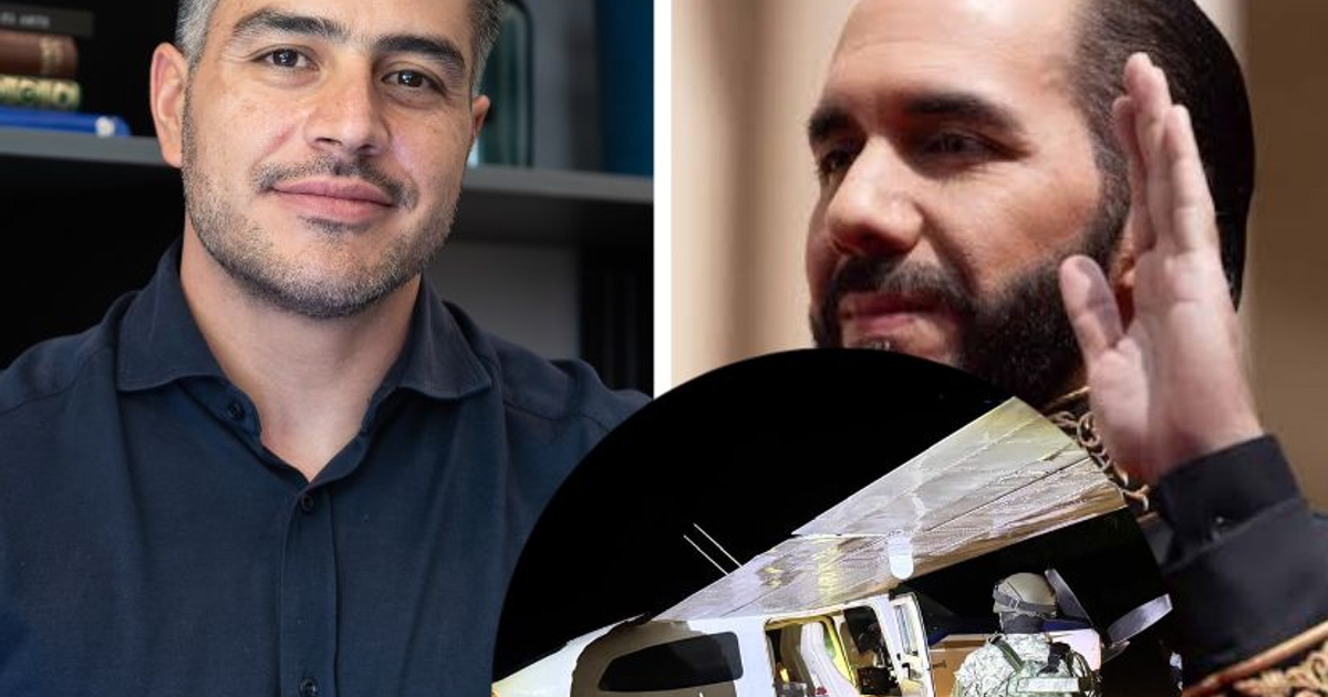 Hombre sonriendo y otro levantando la mano, con un vehículo en la parte inferior, relacionado con el aseguramiento de avioneta en Colima.