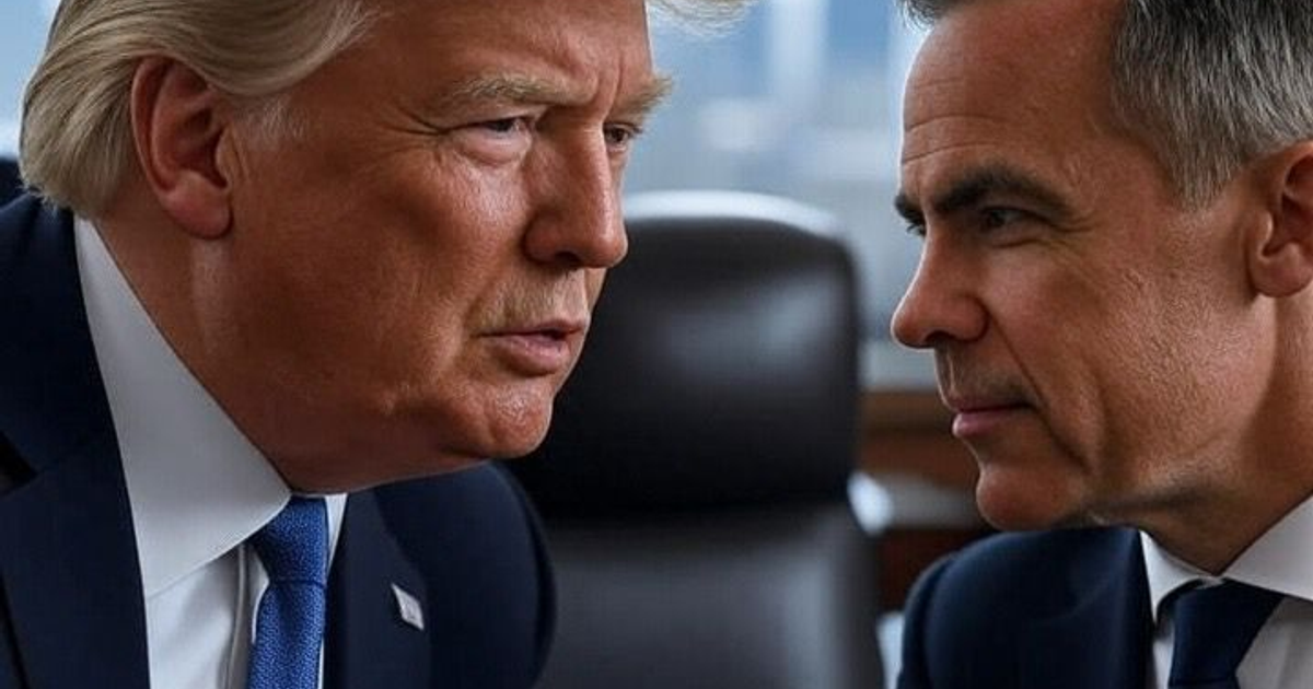 Imagen representativa de las tensiones comerciales entre EE.UU. y Canadá por el reconocimiento de Palestina.