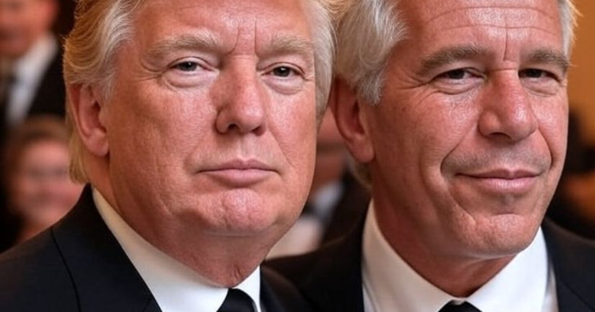 Imagen relacionada con la demanda por difamación del expresidente contra The Wall Street Journal por una carta a Jeffrey Epstein.