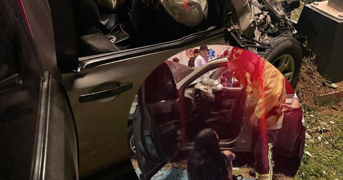 Accidente en Av. Sábalo Cerritos, Mazatlán, con intervención de cuerpos de emergencia