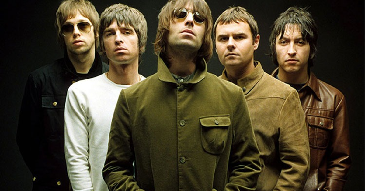 Grupo musical en concierto de reunión de Oasis en Wembley