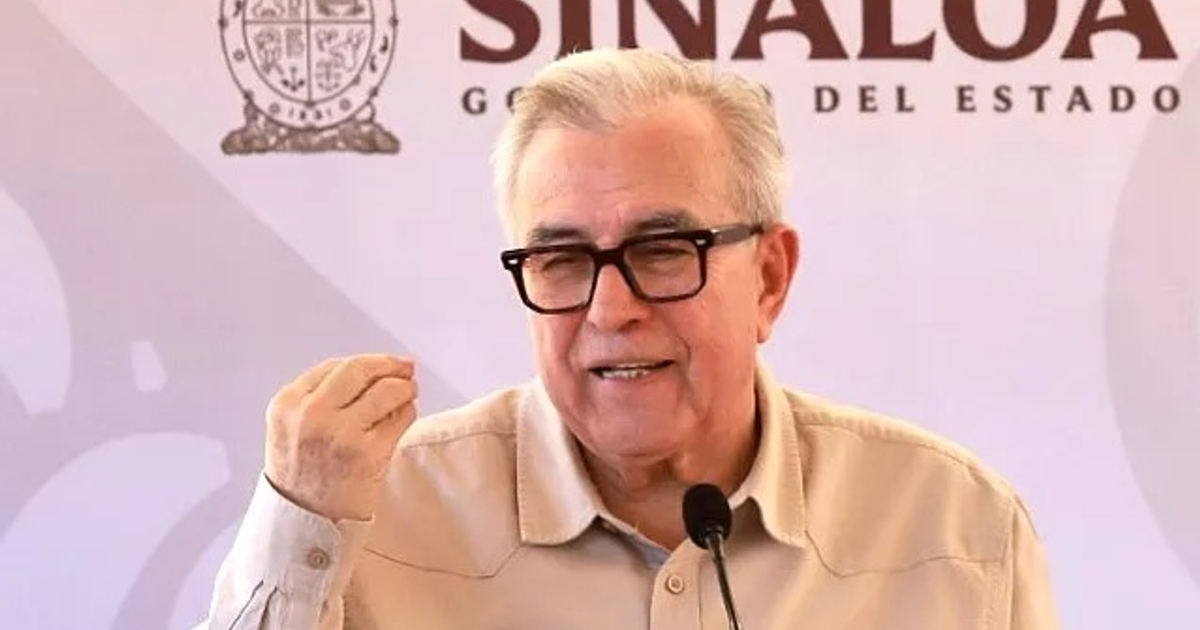 Gobernador Rubén Rocha Moya en conferencia sobre seguridad en Sinaloa