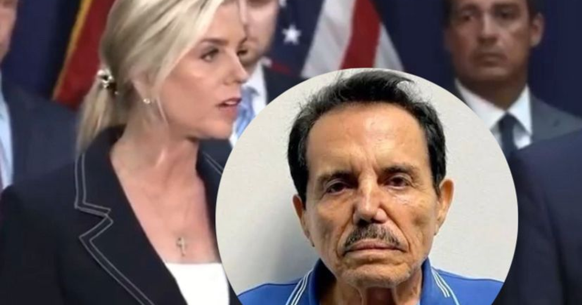 Pam Bondi en conferencia de prensa sobre sentencia de Ismael 'El Mayo' García