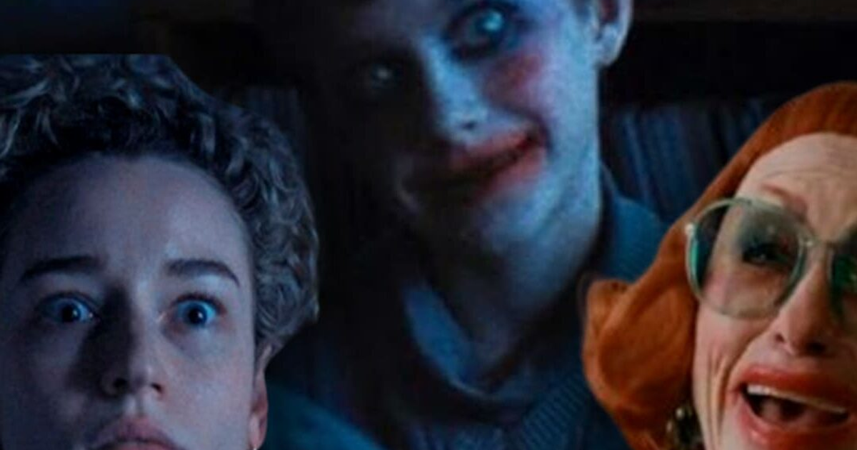 Cartel de la película 'La hora de la desaparición (Weapons)' con cifras de taquilla destacadas.