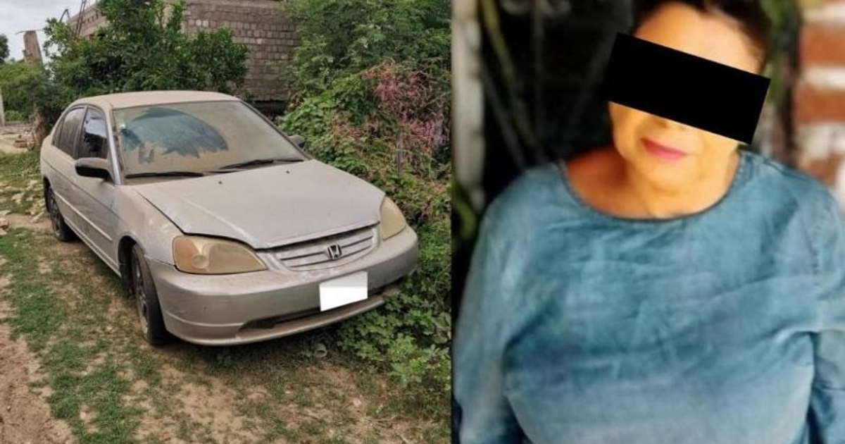 Automóvil Honda en escena de crimen en Mocorito, vinculado a un hallazgo de cadáver.