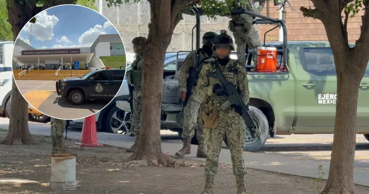 Fuerzas de seguridad en Culiacán tras ataque armado en la USE