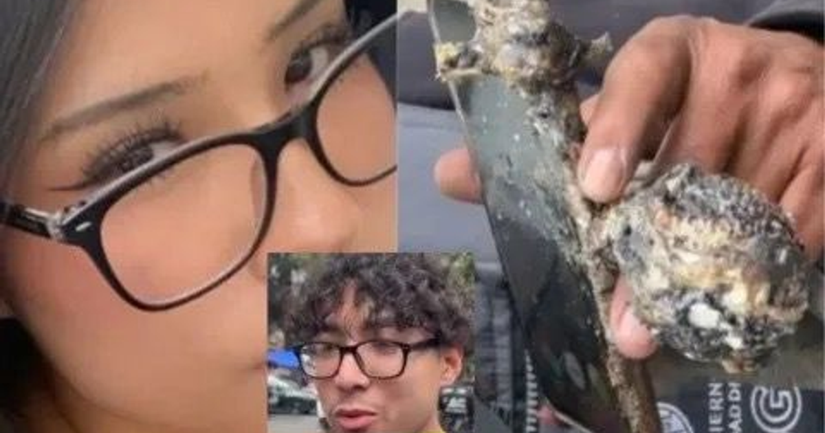 Primer plano de persona con gafas y mano sosteniendo objeto dañado, relacionado con Ana Daniela Barragán.