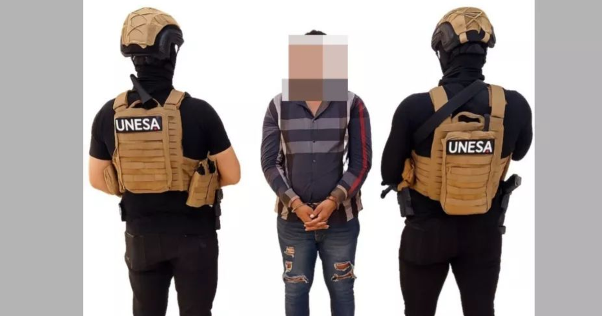 Detención de Juan 'N' por UNESA en Guamúchil, Sinaloa