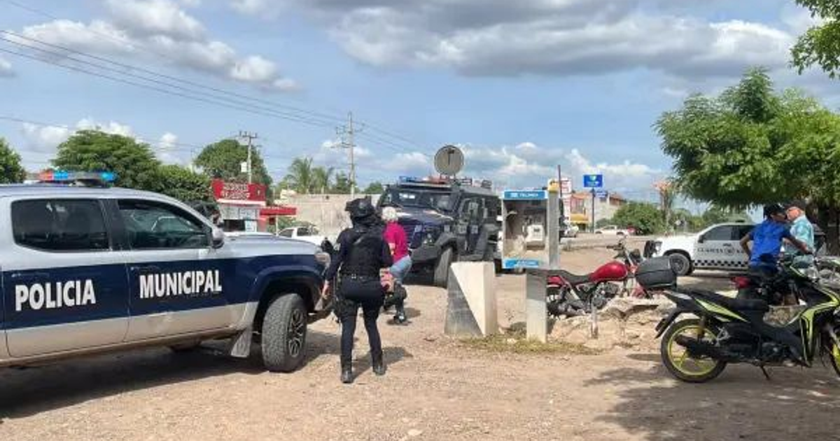 Operativo policial en Villa Juárez tras ataque a expendio de cerveza