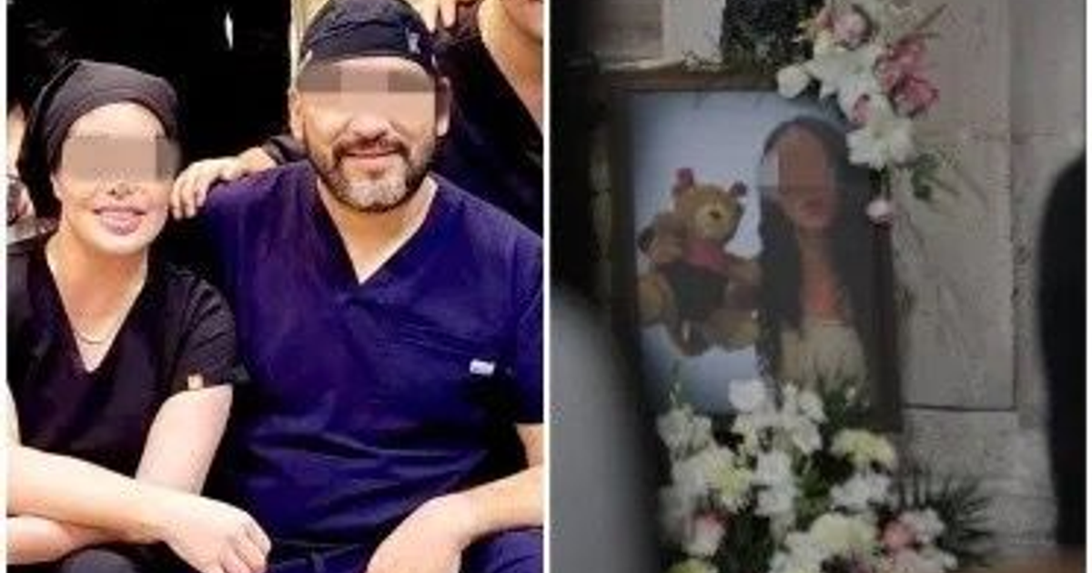 Homenaje a Paloma Nicole con fotografía y flores, junto a personal médico en Durango.