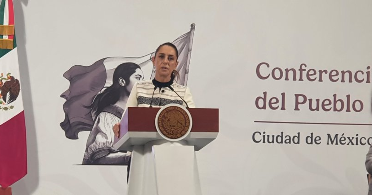 Claudia Sheinbaum en conferencia de prensa sobre el Paquete Económico 2026