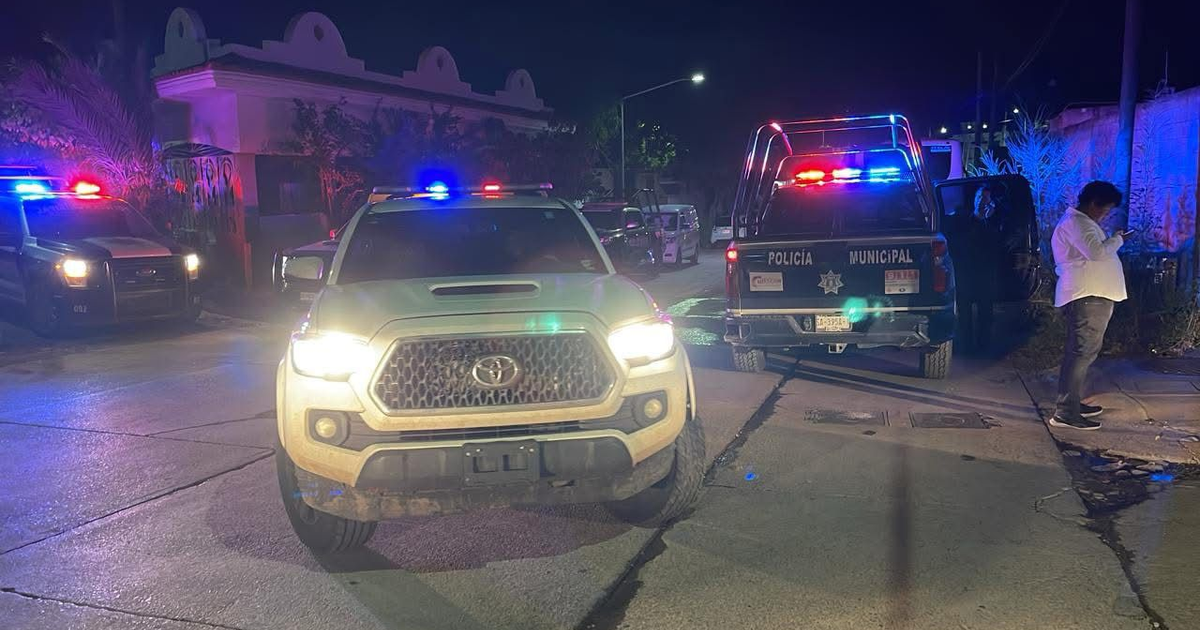 Patrullas policiales en Culiacán tras ataque a agente municipal